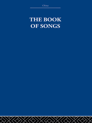 cover image of The Book of Songs